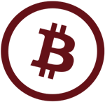 Σύμβολο του Bitcoin σε κύκλο